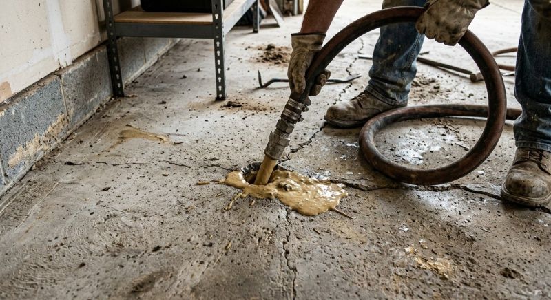 Concrete Leveling in West Des Moines, IA