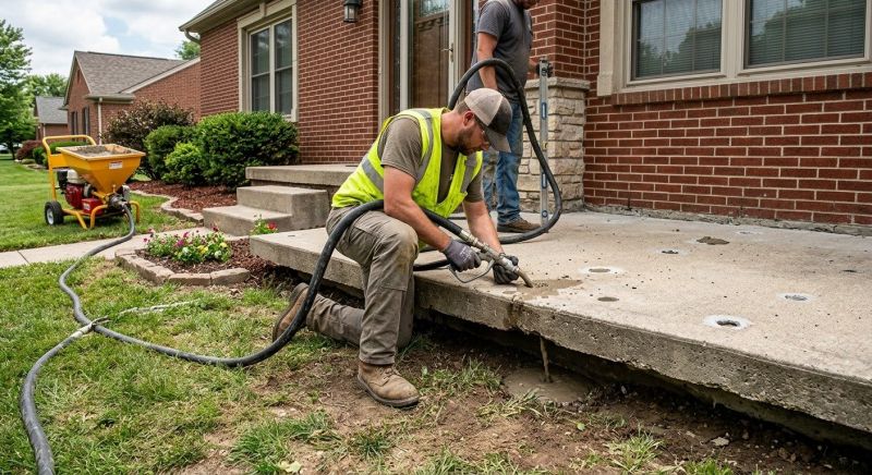 Sunken Sidewalk Repair in San Antonio, TX