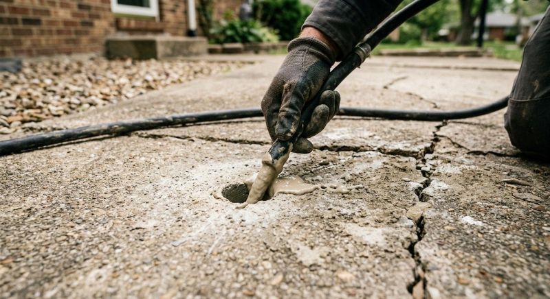 Sunken Slab Repair in Des Moines, IA