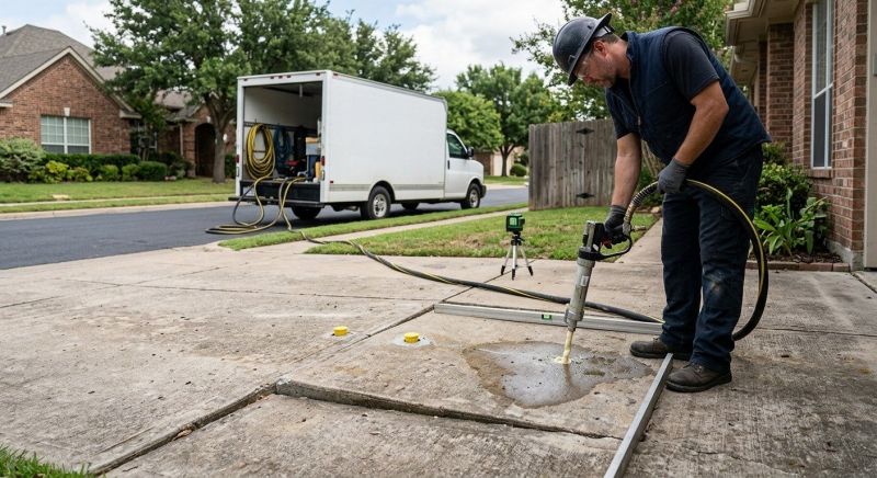 Concrete Leveling Service