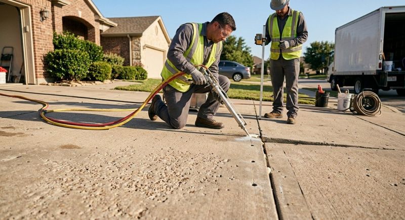 Concrete Lifting in Columbus, OH